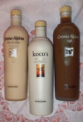 Creme alpine e Koco's (crema alla noce di cocco)